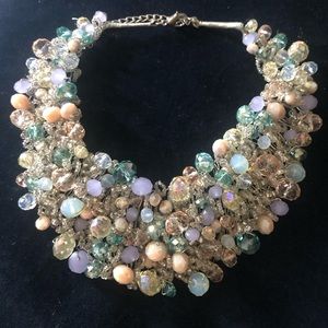 Aldo jeweled collar necklace